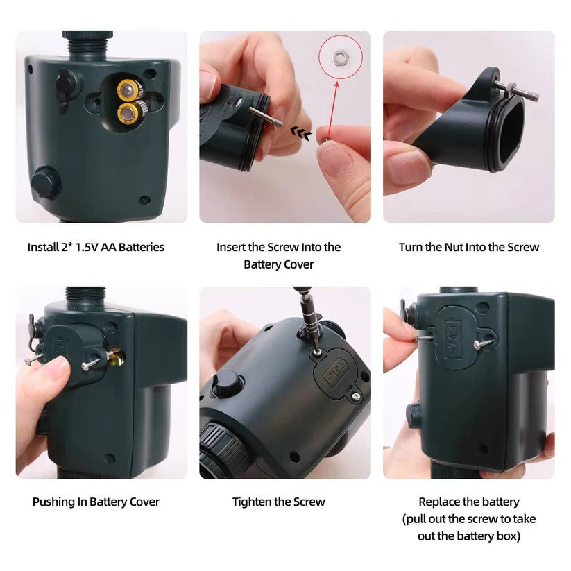 Motion Activated Garden Sprinkler with Solar Power and 30ft Detection Range All Vera Mart