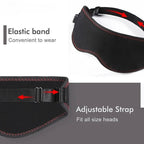 Heated Eye Mask with Carbon Fiber Element and Vibration, 3 Temperature Settings All Vera Mart
