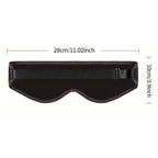Heated Eye Mask with Carbon Fiber Element and Vibration, 3 Temperature Settings All Vera Mart