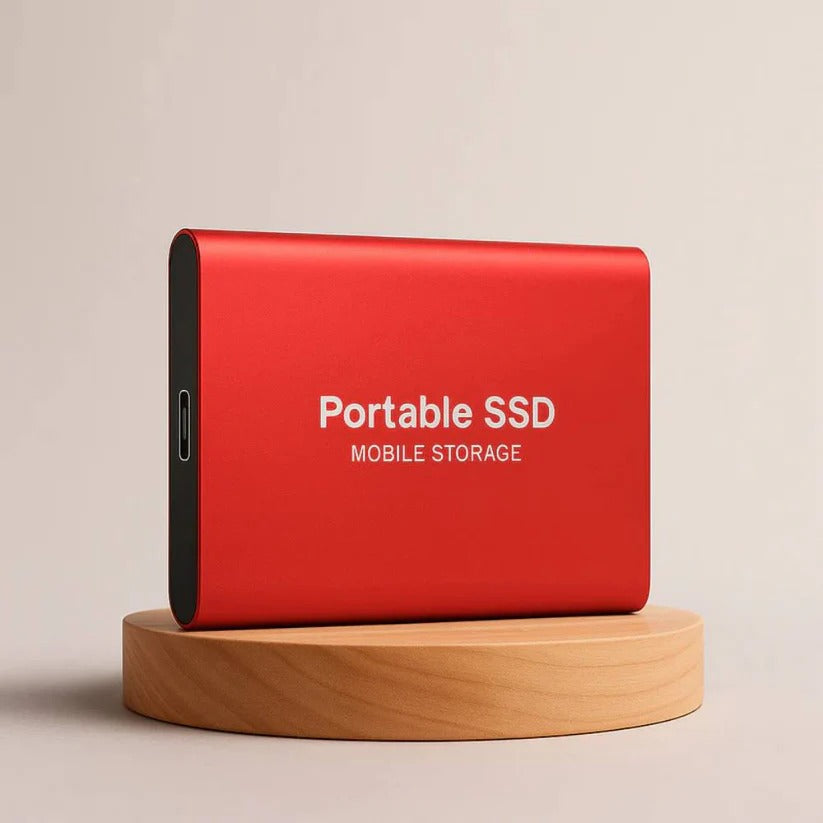 Portable SSD with 430MB/s Read Speed and Shock Resistant Housing for Multi-Device Compatibility All Vera Mart
