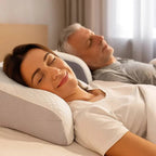 Memory Foam Neck Pillow with Contoured Support and Breathable Cover, Machine Washable All Vera Mart