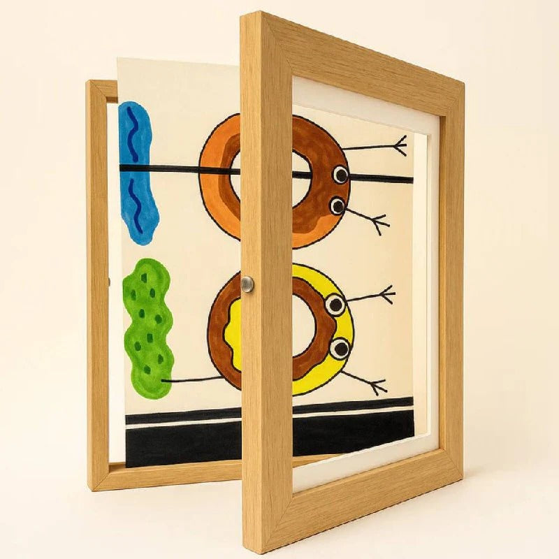 Magnetic A4 Display Frame with 150-Page Storage Capacity All Vera Mart