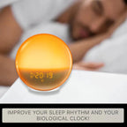 Light Simulation Alarm Clock with FM Radio and Bluetooth, App Control and USB Charging All Vera Mart
