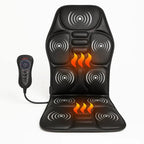 Vibration Massage Cushion with Five Heat Zones and Remote Control for Office Chairs All Vera Mart