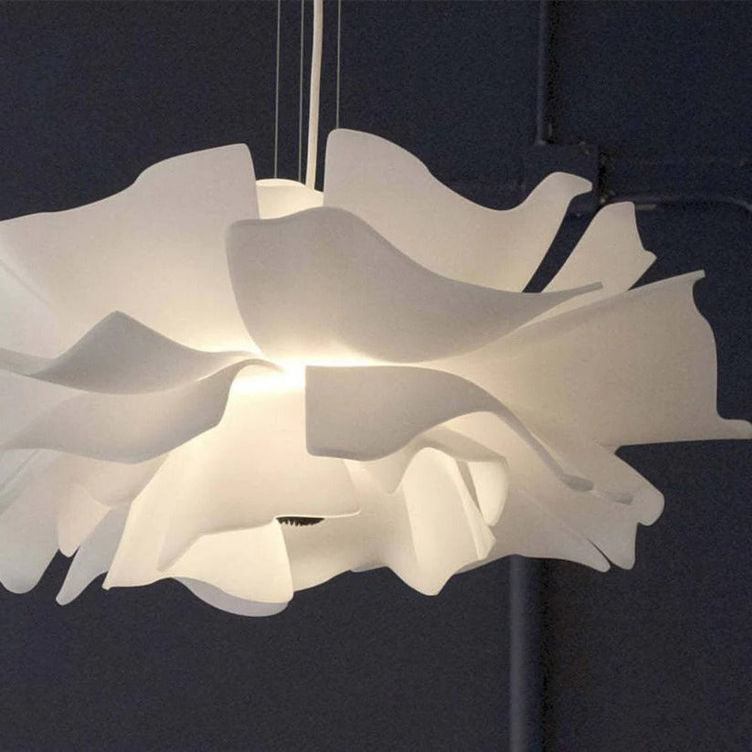 Floral Pendant Light with Dimmable Brightness and Petal Design, Multiple Sizes All Vera Mart