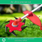 Universal Trimmer Head with Fast Lock Attachment and Shock Resistant Build for Brush Cutters All Vera Mart