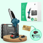 Cordless Electric Chainsaw with 1000W Motor and 30-Minute Battery, Lightweight All Vera Mart