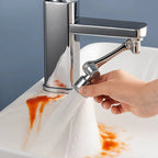 Rotating Faucet Aerator with Dual Spray Modes and Flow Reducer All Vera Mart