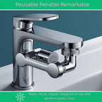 Rotating Faucet Aerator with Dual Spray Modes and Flow Reducer All Vera Mart