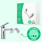 Rotating Faucet Aerator with Dual Spray Modes and Flow Reducer All Vera Mart