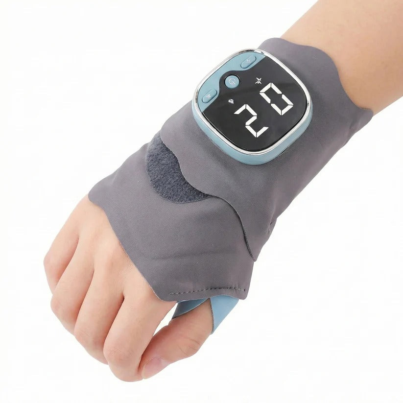 Electric Hand Massager Sleeve with 5 Massage Patterns and Heat Settings All Vera Mart