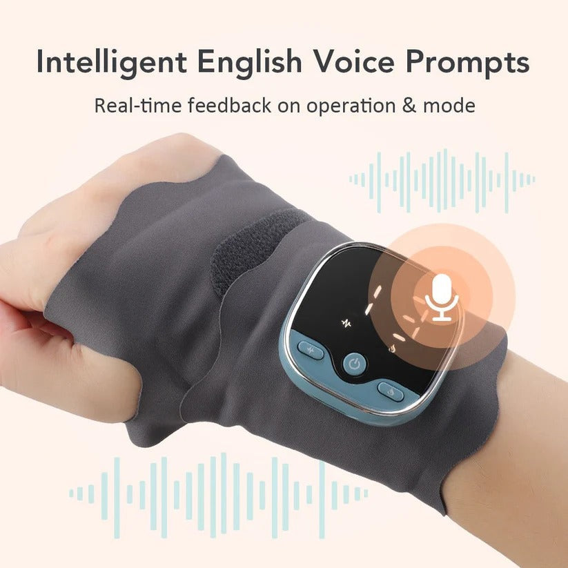 Electric Hand Massager Sleeve with 5 Massage Patterns and Heat Settings All Vera Mart