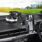 Smartphone Car Mount with 360 Degree Rotation and Lever Lock Suction Base All Vera Mart