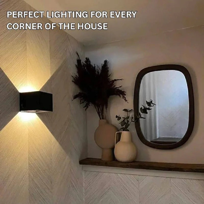 Magnetic Wall Light with Rechargeable Battery and Adjustable Brightness All Vera Mart