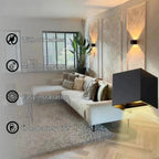 Magnetic Wall Light with Rechargeable Battery and Adjustable Brightness All Vera Mart