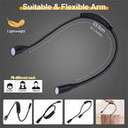 Wearable Shoulder Light with Dual Bendable Arms and Adjustable Brightness All Vera Mart