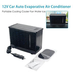 Evaporative Car Air Cooler with Transparent Water Tank and Adhesive Mount All Vera Mart