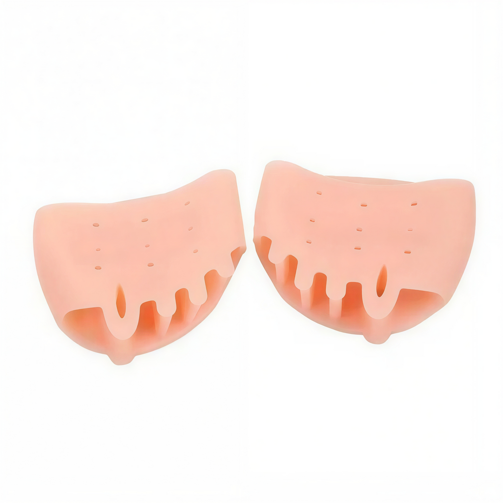 Gel Toe Straightener Sleeves with Memory Build and Low Profile Fit All Vera Mart