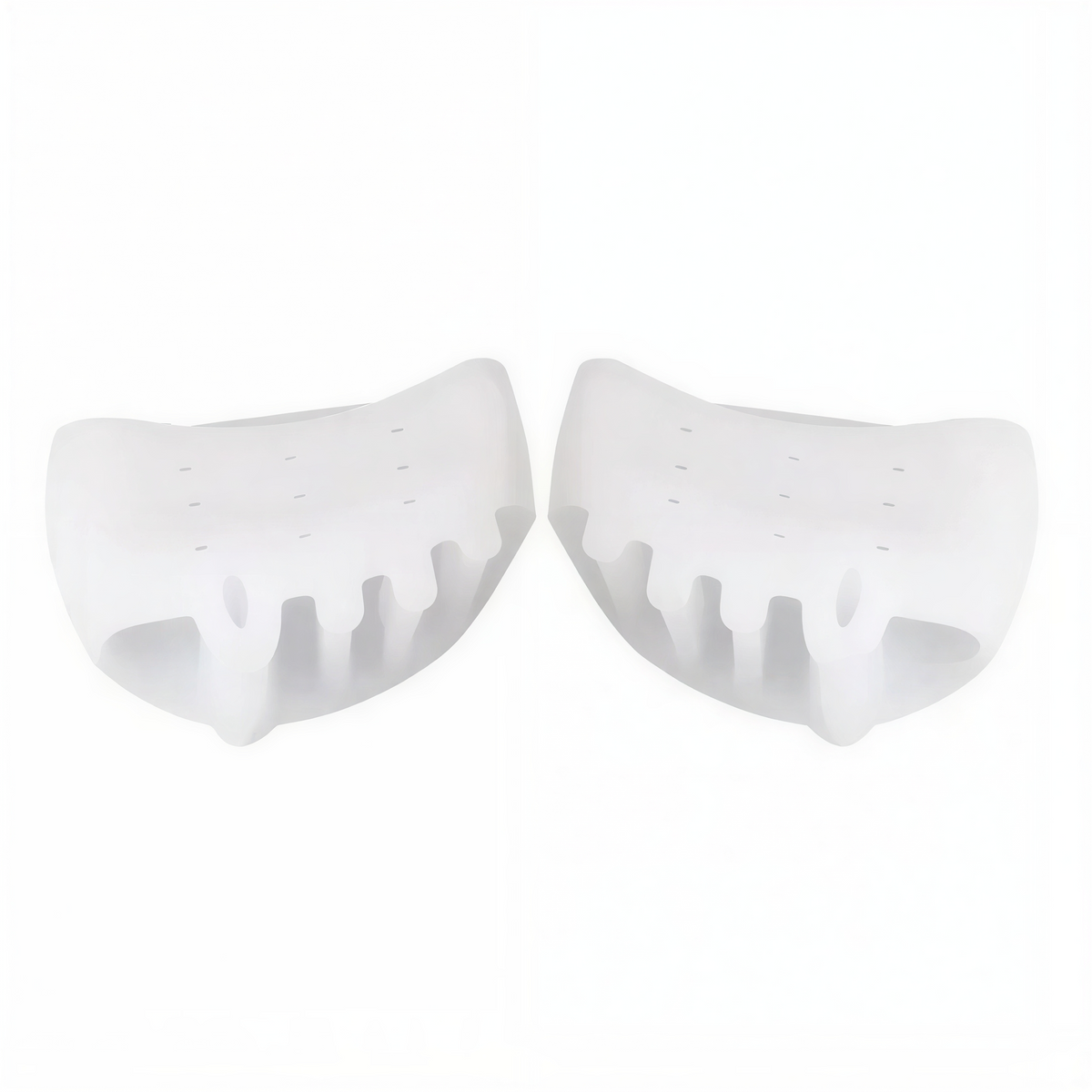 Gel Toe Straightener Sleeves with Memory Build and Low Profile Fit All Vera Mart
