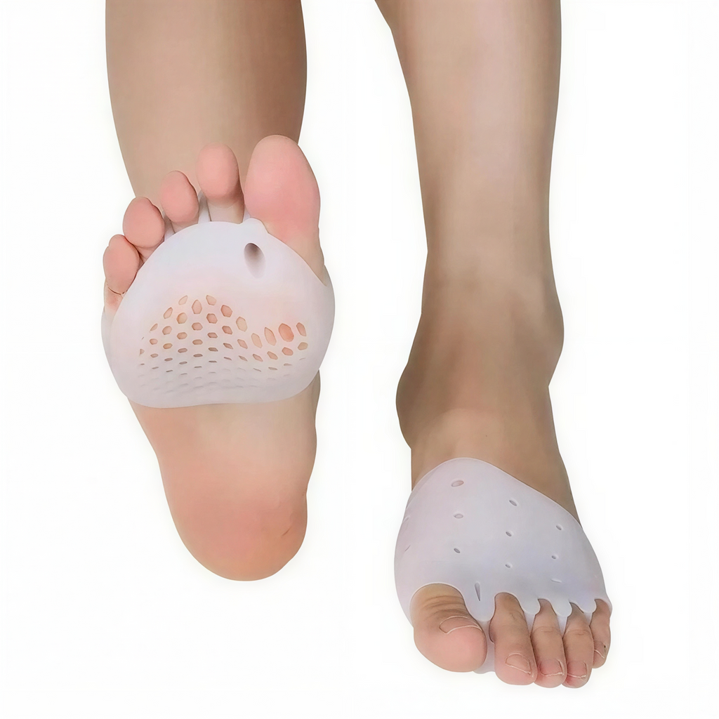 Gel Toe Straightener Sleeves with Memory Build and Low Profile Fit All Vera Mart