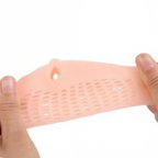 Gel Toe Straightener Sleeves with Memory Build and Low Profile Fit All Vera Mart