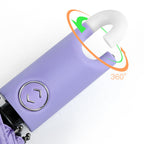 Automatic Opening Umbrella with 360 Rotating Handle and Built-In Hook All Vera Mart