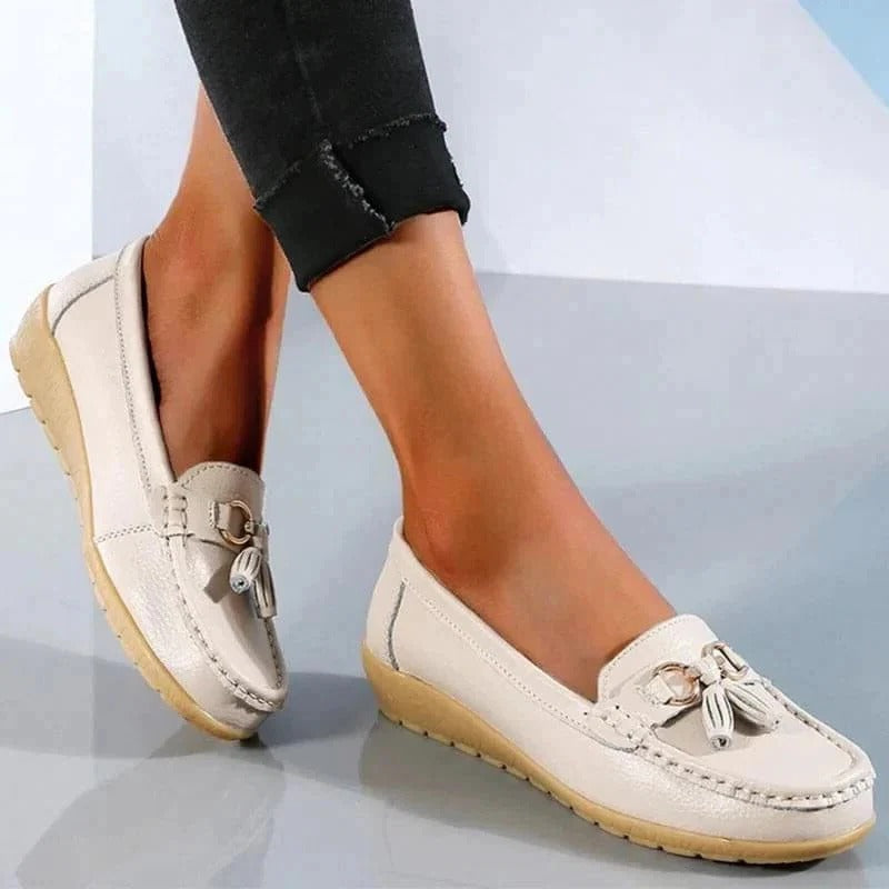 Women's Slip On Loafers with Contoured Insoles and Ventilated Upper All Vera Mart