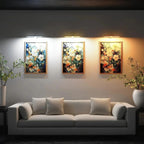 Wall Mount LED Picture Light with 360-Degree Rotation and Stepless Dimming All Vera Mart