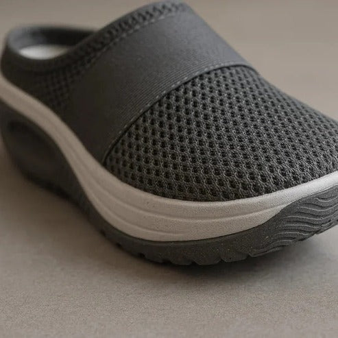 Orthopedic Slippers with Molded Footbed and Ventilated Upper, Slip-On Design All Vera Mart