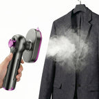 Garment Steamer with Ceramic Panel and 90-Degree Rotating Handle, 60ml Water Tank All Vera Mart