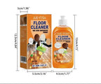 Lemon Floor Cleaner Concentrate with Plant-Based Surfactants for Multi-Surface Use, 3.38 oz All Vera Mart