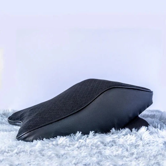 Car Headrest Neck Cushion with Contoured Support and Removable Cover All Vera Mart