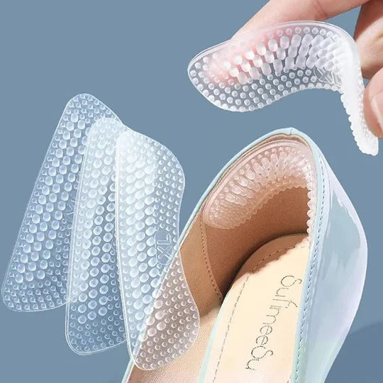 Heel Cushion Inserts with Contoured Shape and Four Thickness Options for Loose Shoes All Vera Mart