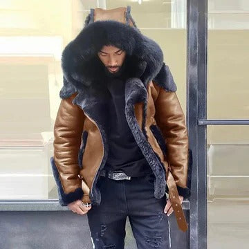 Long Sleeve Outdoor Jacket with Wind Resistant Shell and Multiple Pockets for Men All Vera Mart