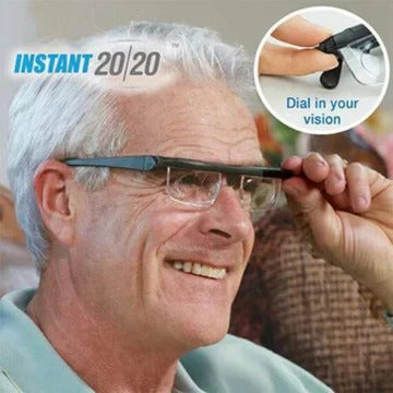 Variable Focus Glasses with Dial Control for Reading and Distance Vision All Vera Mart