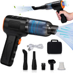 Handheld Vacuum with 90,000 Pa Suction and Six Interchangeable Nozzles for Car Interiors All Vera Mart