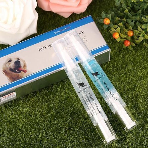 Pet Toothbrush Cleaning Solution with Soft Bristle Formula for Dogs and Cats All Vera Mart