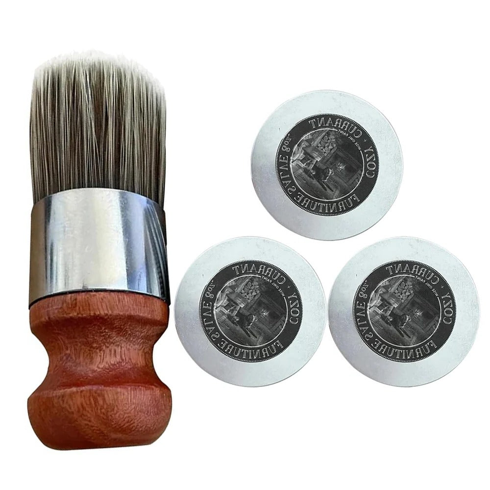 Leather Renewing Cream with Applicator Brush and Moisture Protection All Vera Mart