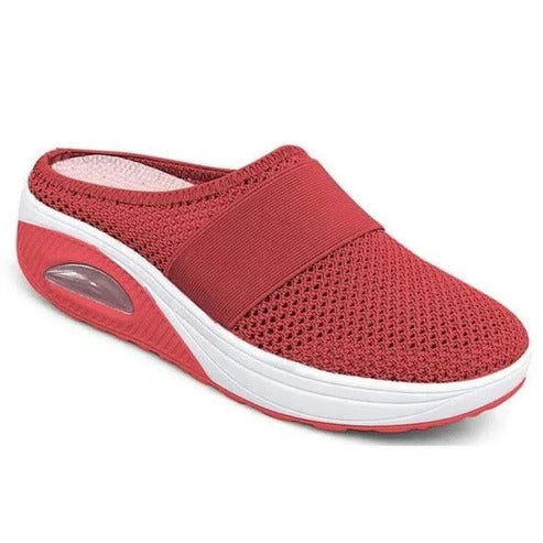 Orthopedic Slippers with Molded Footbed and Ventilated Upper, Slip-On Design All Vera Mart
