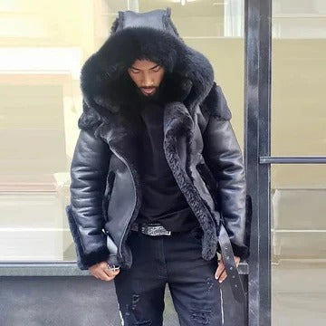 Long Sleeve Outdoor Jacket with Wind Resistant Shell and Multiple Pockets for Men All Vera Mart