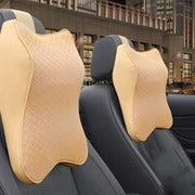 Car Headrest Neck Cushion with Contoured Support and Removable Cover All Vera Mart