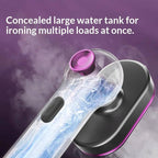 Garment Steamer with Ceramic Panel and 90-Degree Rotating Handle, 60ml Water Tank All Vera Mart