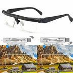 Variable Focus Glasses with Dial Control for Reading and Distance Vision All Vera Mart
