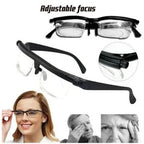 Variable Focus Glasses with Dial Control for Reading and Distance Vision All Vera Mart