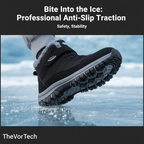 Women's Ankle High Snow Boots with Waterproof Synthetic Leather and Slip-On Design All Vera Mart
