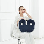 Ergonomic Seat Cushion with Memory Foam and Adjustable Straps for Office, Car, Wheelchair All Vera Mart