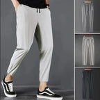 Men's Tapered Hiking Pants with Stretch Fabric and Adjustable Drawstring Waist All Vera Mart