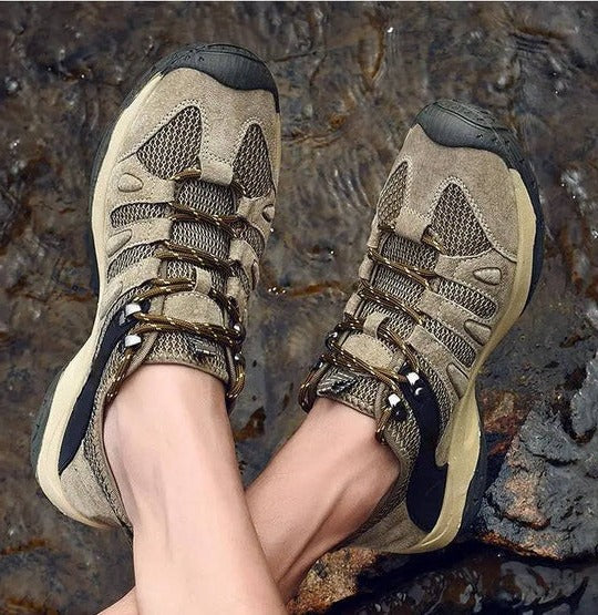 Women's Hiking Shoes with Multi Terrain Traction and Water Resistant Outer Layer All Vera Mart