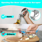 Garlic Mincer with Curved Rocking Motion and Bottle Opener All Vera Mart