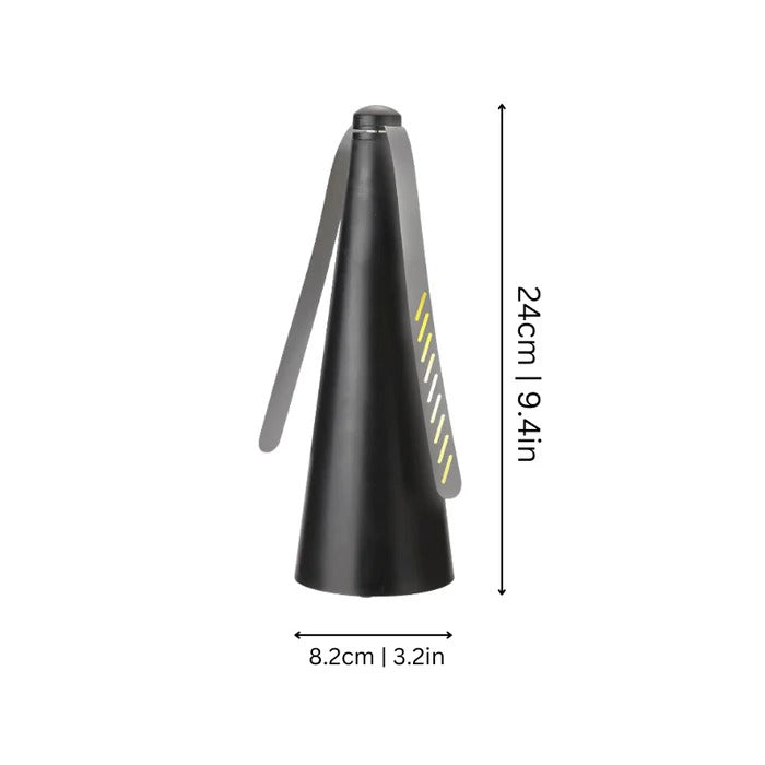 Tabletop Insect Repelling Fan with Reflective Blades and Auto Stop Safety All Vera Mart